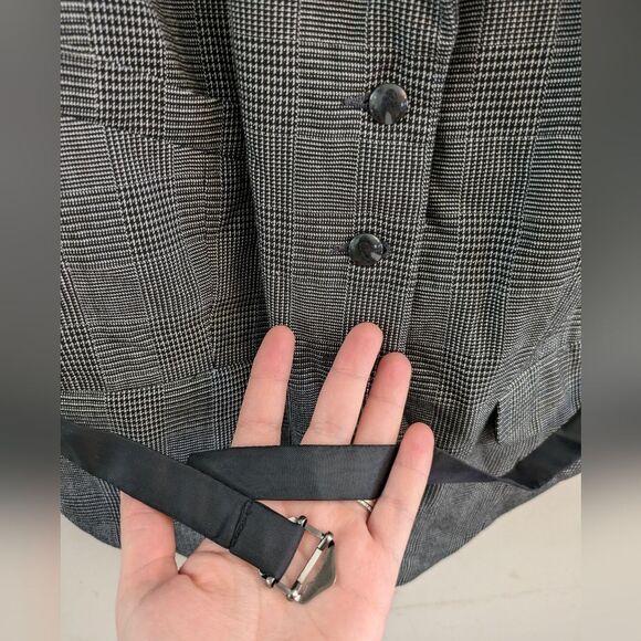 Norma Kamali Tweed Vest Top Size L NWOT - Picture 4 of 5